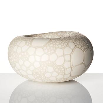 Petra Benndorf, skulptur, "Objekt Gemustert", Tyskland 2017.