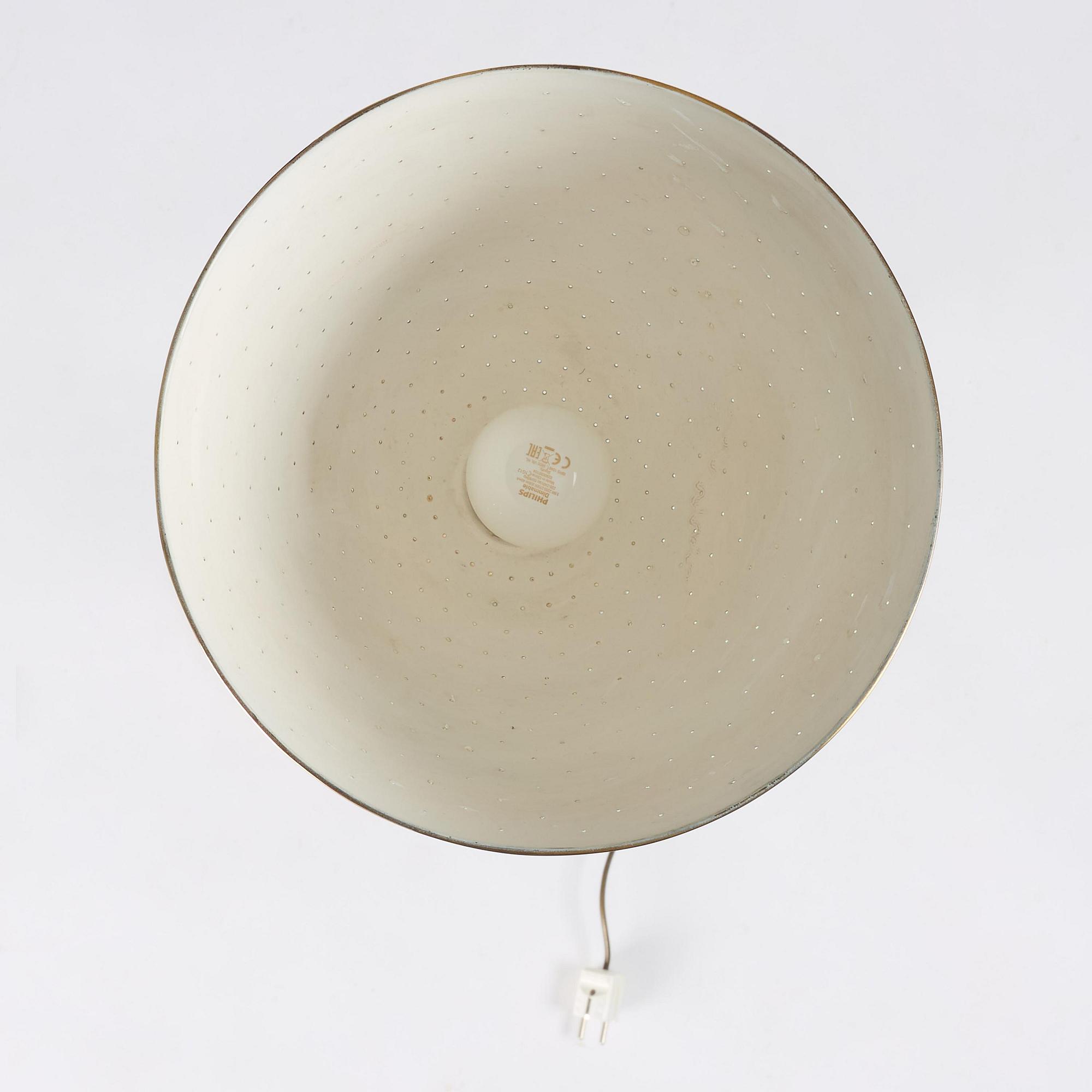 Carl-Axel Acking, a brass floor lamp, for the Stockholm Crafts Association, 1939.