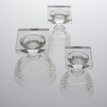 GLASSERVIS, 24 delar, "Kent", Elis Bergh, Kosta.