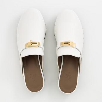 Hermès, "Carlotta Mules", size 37.