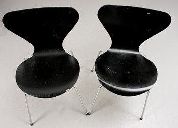 STOLAR, 2 st, "Sjuan", Arne Jacobsen, Fritz Hansen.