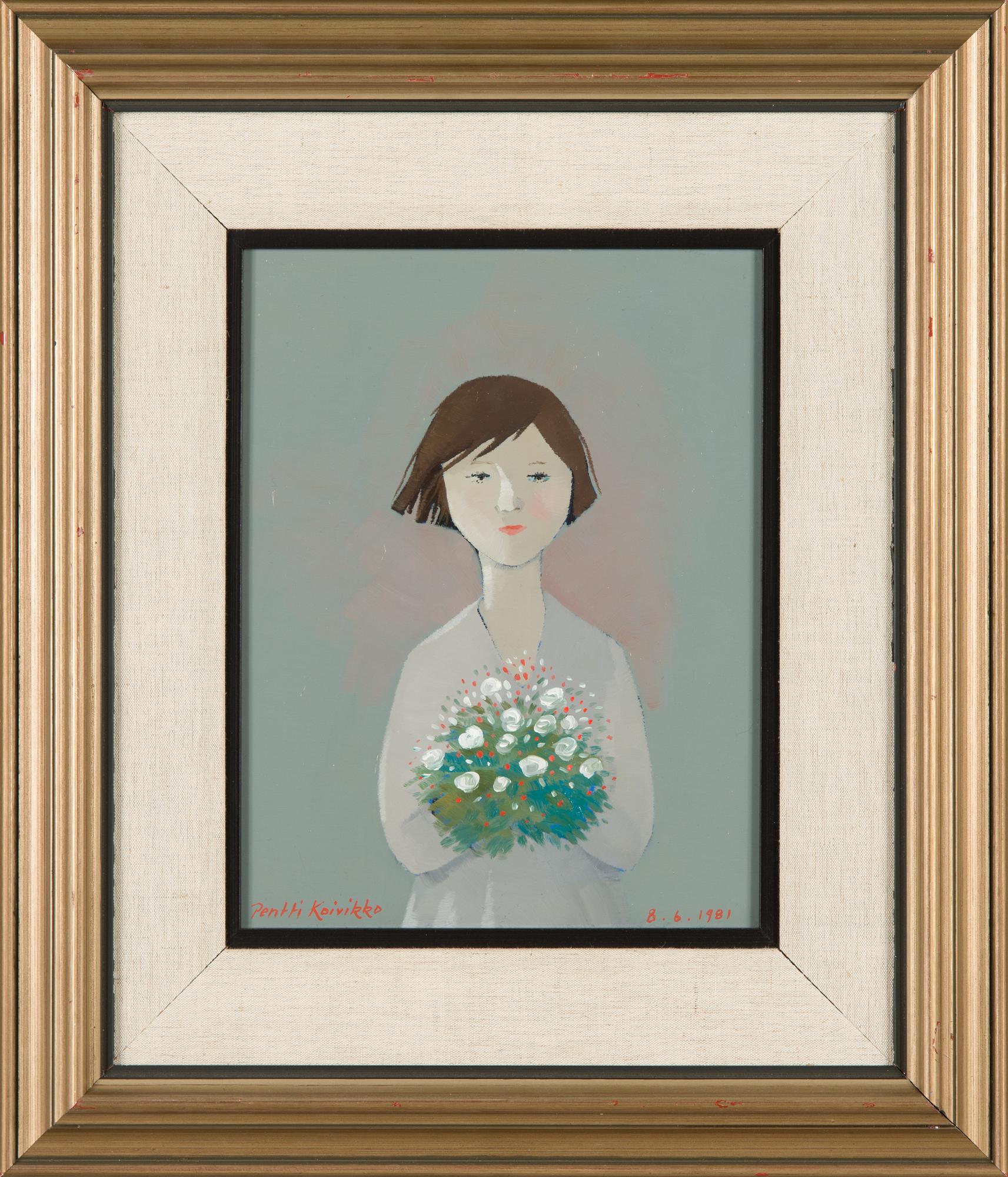 Pentti Koivikko, oil on board, signed and dated 1981.