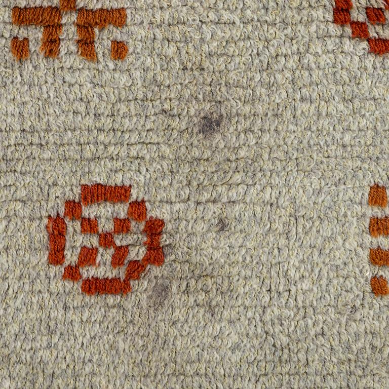 Matta, rya, signerad, 1949, ca 225 x 155 cm.