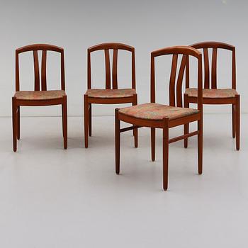 STOLAR, 4 st, C-E Ekström, Alb. Johansson & söner, Hyssna, 1900-talets andra hälft.