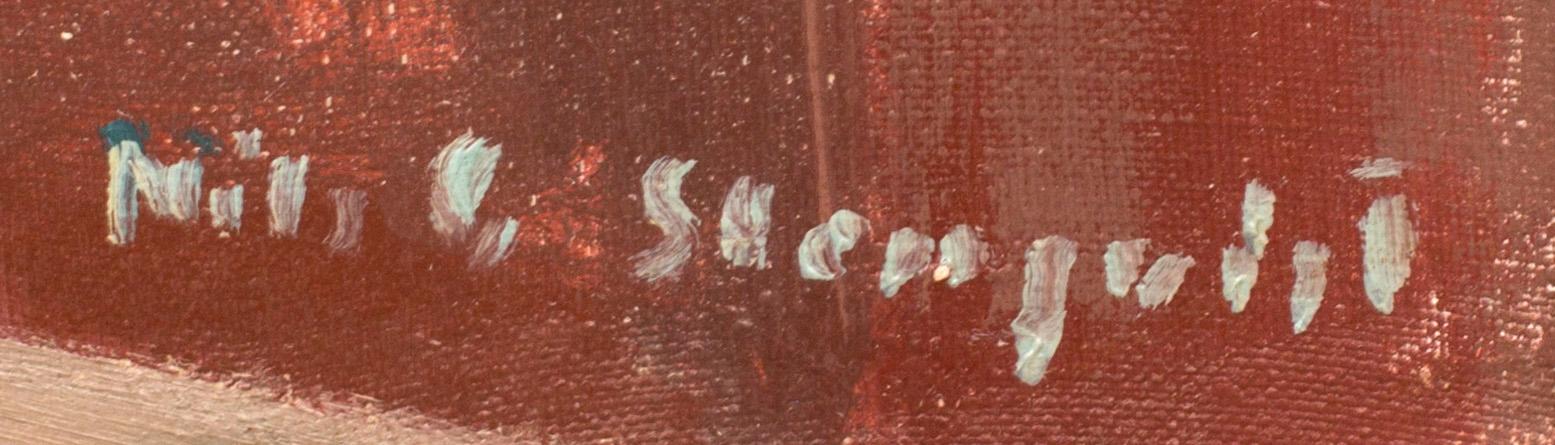 NILS GUNNAR STENQVIST, olja på duk signerad.