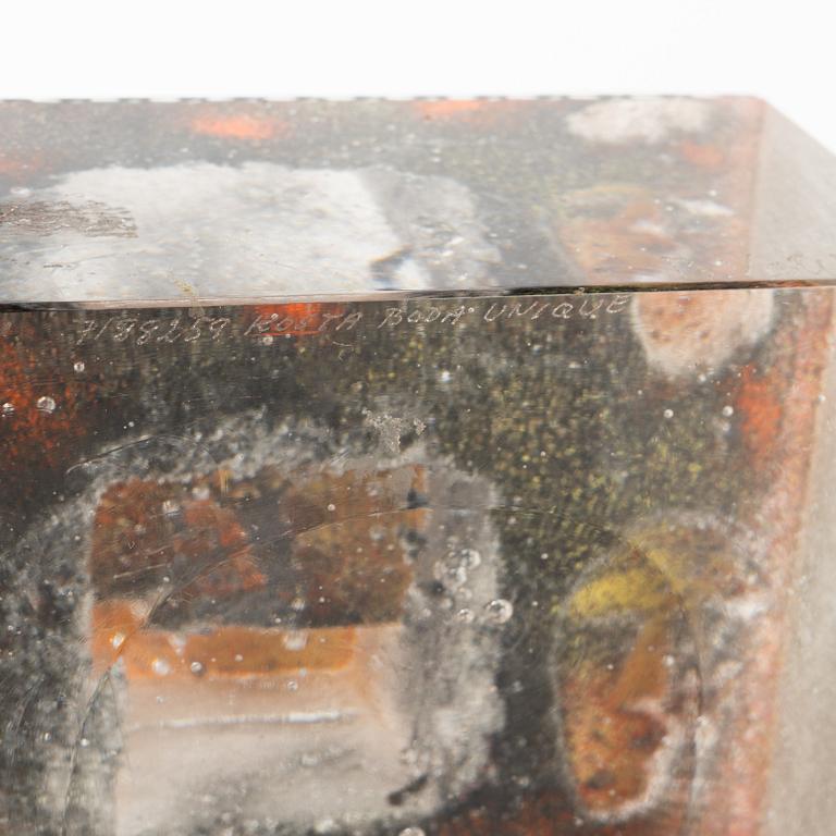 Bertil Vallien, a unique sculpture, Kosta Boda.