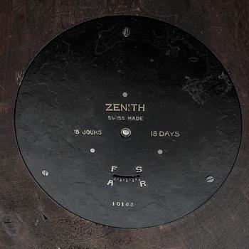 VÄGGUR, Zenith, 18-dagarsverk, 1900-talets mitt.