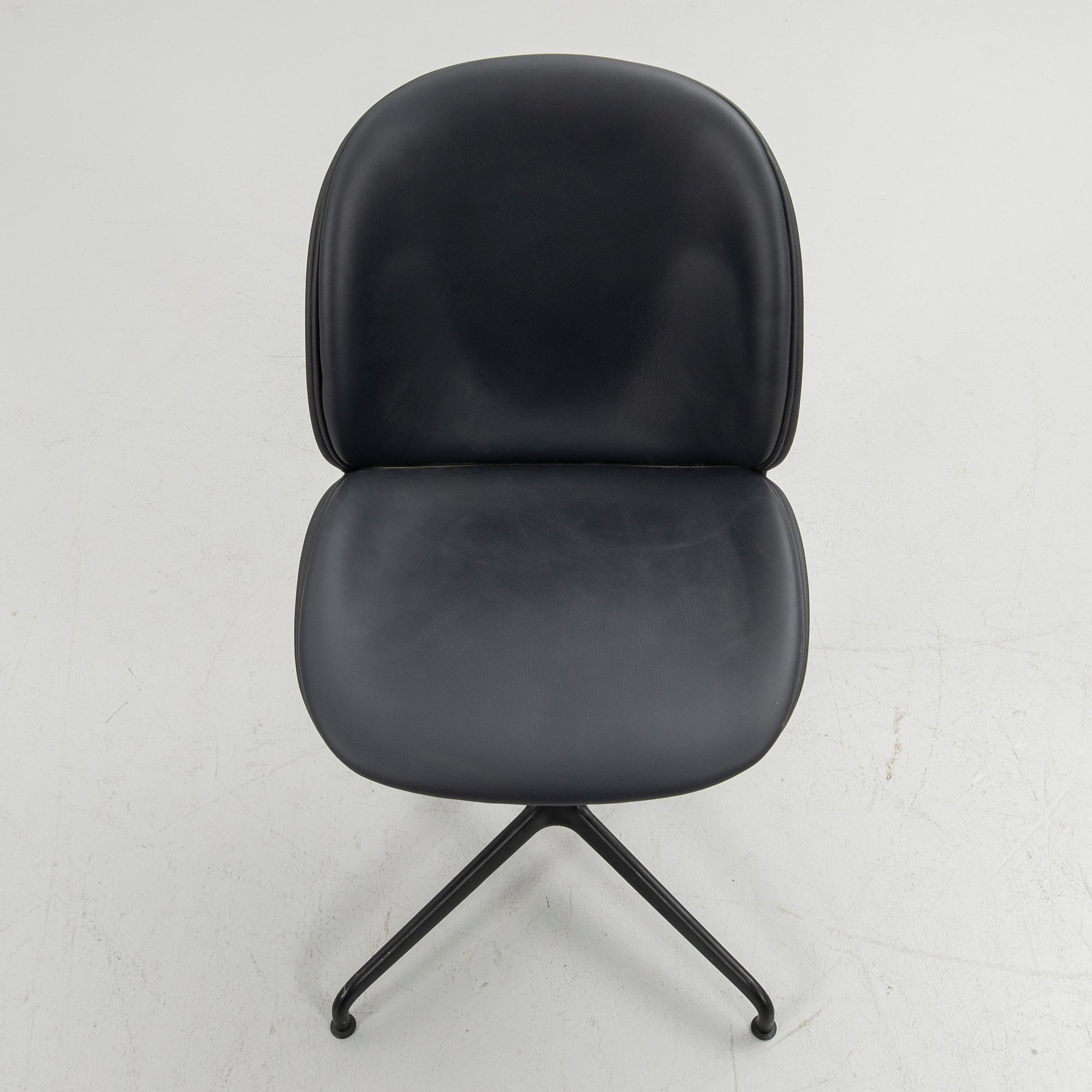 GamFratesi, Office chair, "Beetle Meeting Chair", Gubi, Denmark.