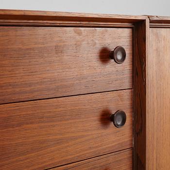 Yngvar Sandström, sideboards, ett par, Seffle Möbelfabrik, Säffle, 1950/60-tal.