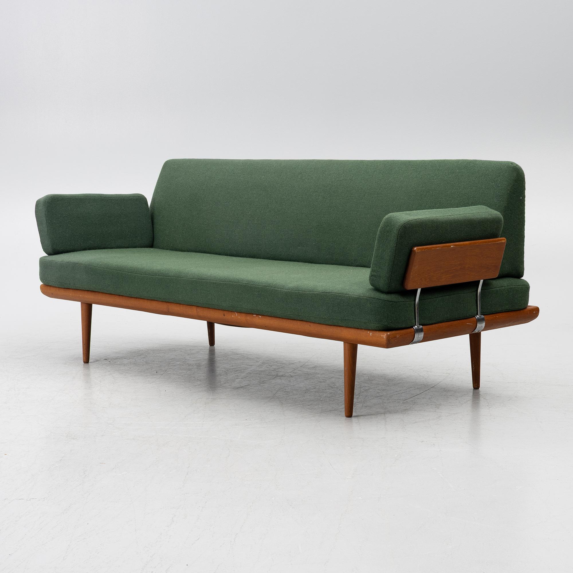 Peter Hvidt & Orla Mølgaard Nielsen, a 'Minerva' sofa, France & Son, Denmark, 1950's/60's.