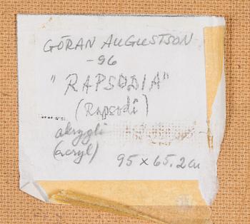 Göran Augustson, "Rapsodia".