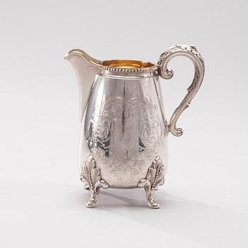 GRÄDDSNÄCKA, silver, Suomen Kultasepät, Åbo 1899. Vikt ca 163 g.
