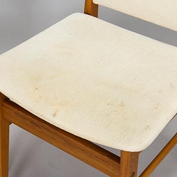 Four Danish chairs by Gangsö furniture, late 20th century.