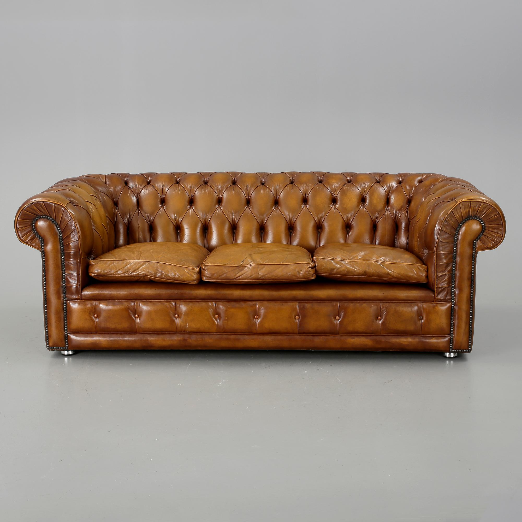 SOFFA, Chesterfieldmodell, 1900-talets andra hälft.