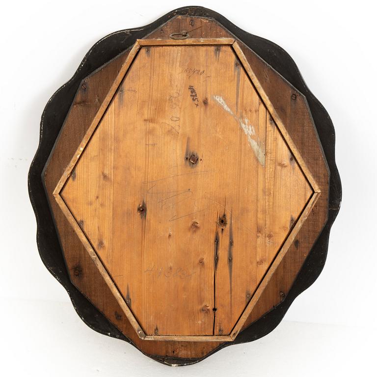 A late 19th century wall clock.