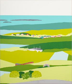 Franco Costa, "Magnificent Gothenburg", triptyk.