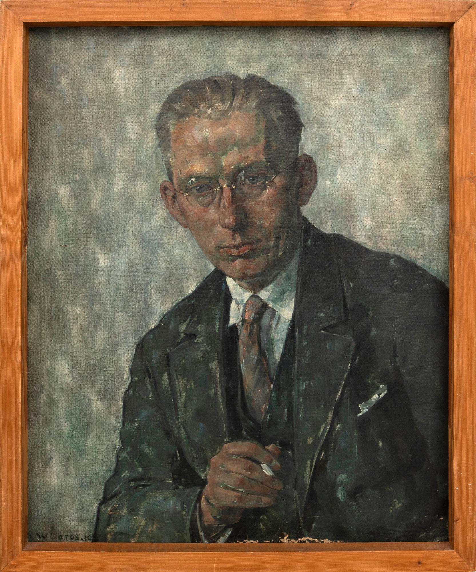 Willy Laros, Portrait of Karl Adalbert Wolf.