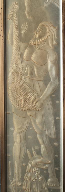 Ulla Fogelklou-Skogh, spegel, 1930-40-tal.