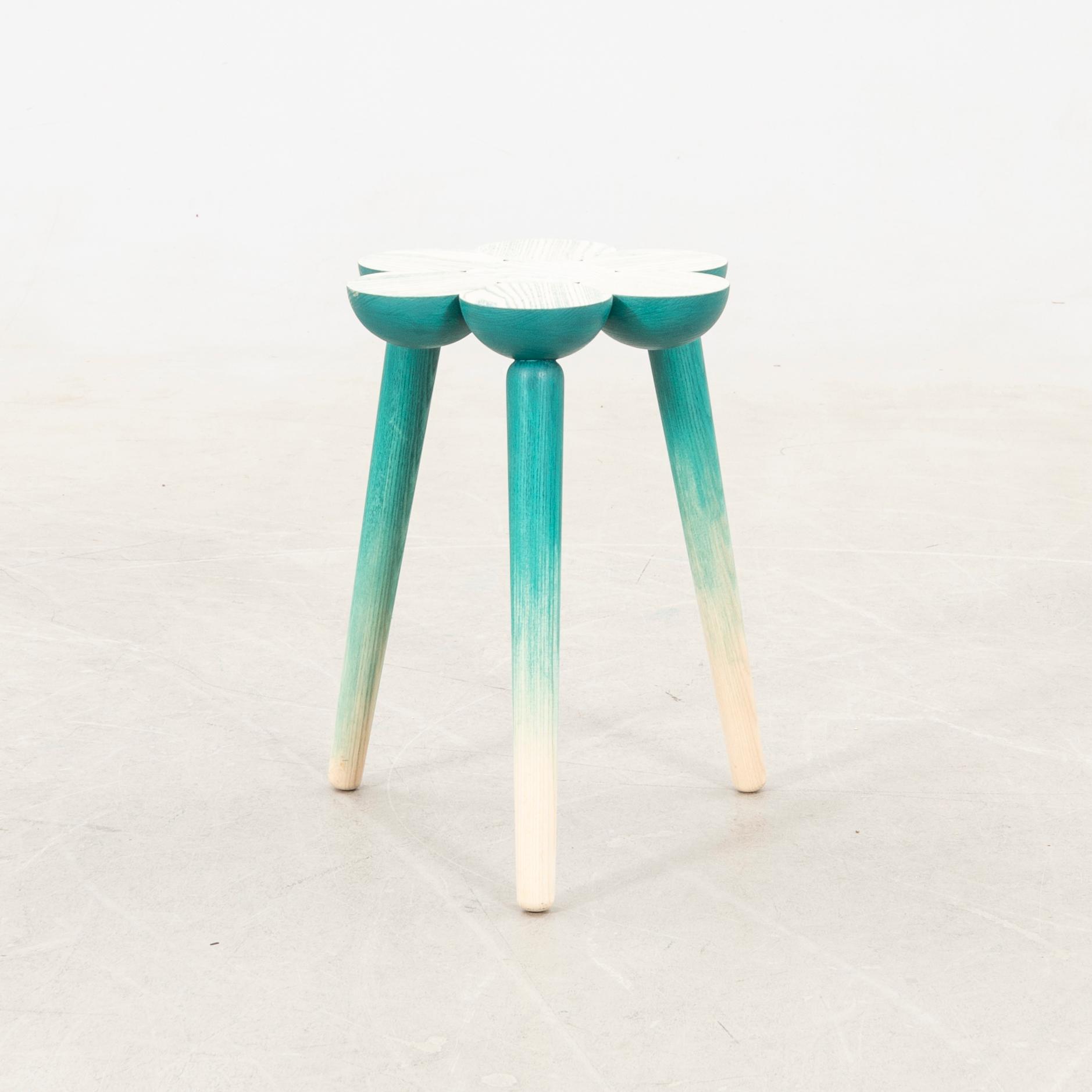 Lisa Hilland, stool "Mylhta" for Mylhta signed 2023 unique.