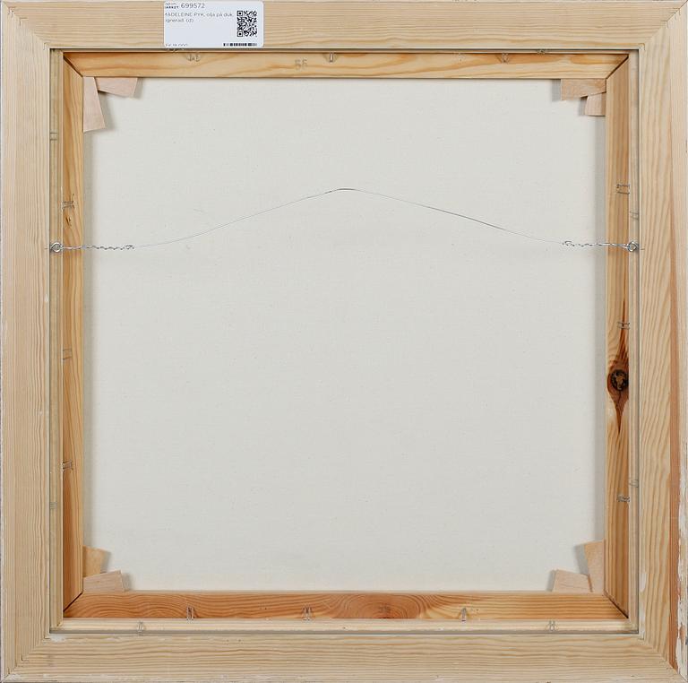 MADELEINE PYK, olja på duk, signerad.