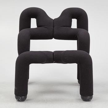 Terje Ekstrøm, fåtölj, "Ekstrem", Stokke Fabrikker, Norge, 1900-talets slut.