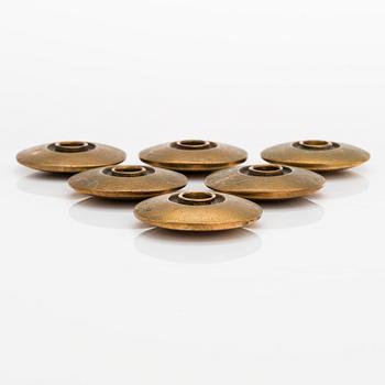 Bertel Gardberg, six candleholders for Boda Finland.