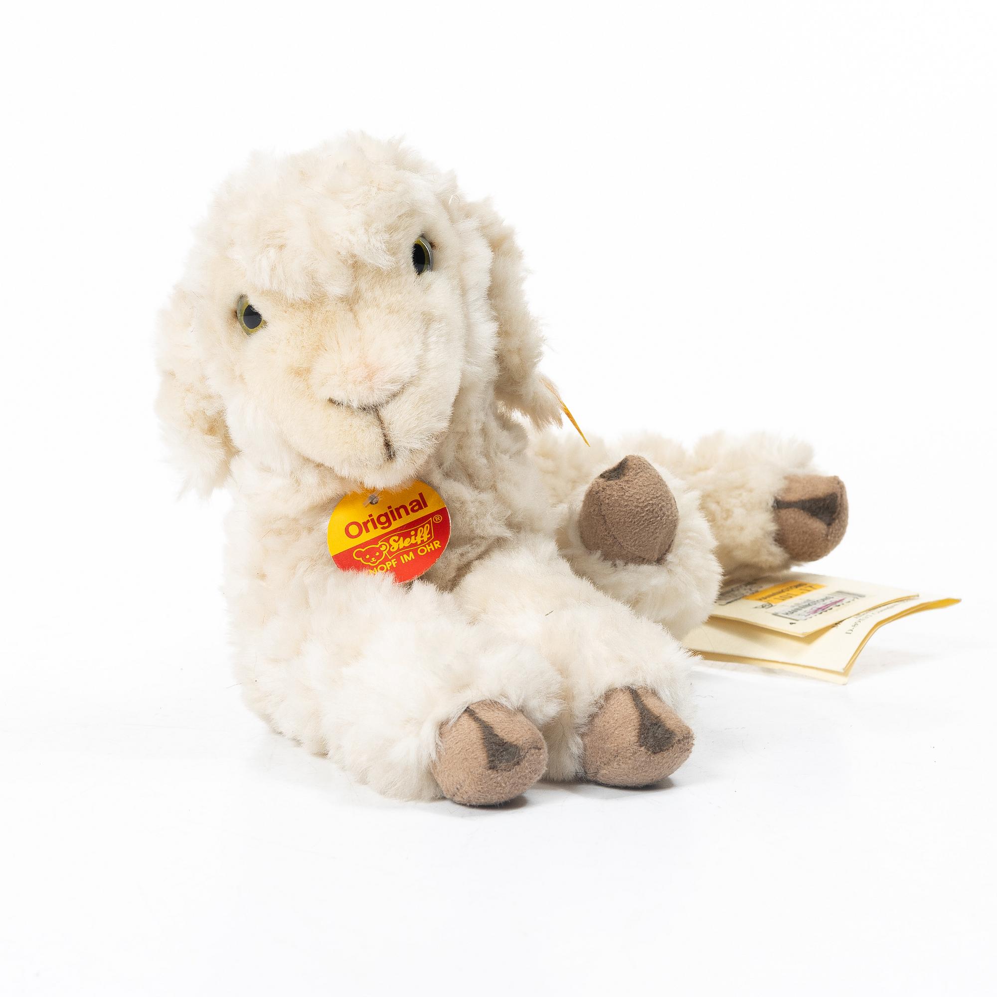 Steiff, leksaksdjur, 7 + 1 st, 1900-talets andra hälft.