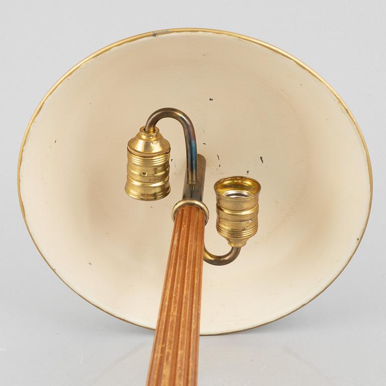 Erik Tidstrand, eller Bertil Brisborg, bordslampa, modell 30246, Nordiska Kompaniet 1940-tal.