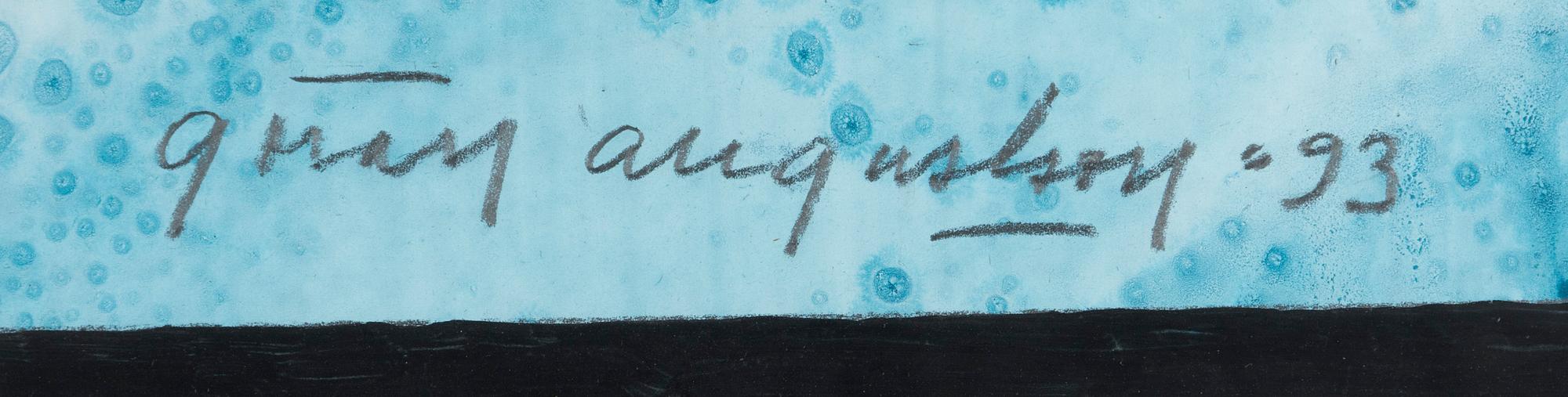 Göran Augustson, "Kirje vaimolleni" (Ett brev till min hustru).