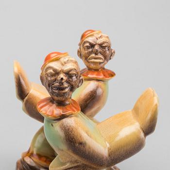 TWO BOOKENDS, 1930s.