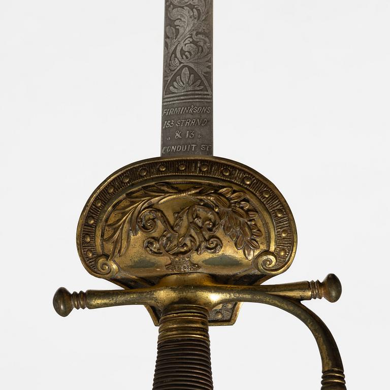 A British dress-sword, second half of the 19th century.