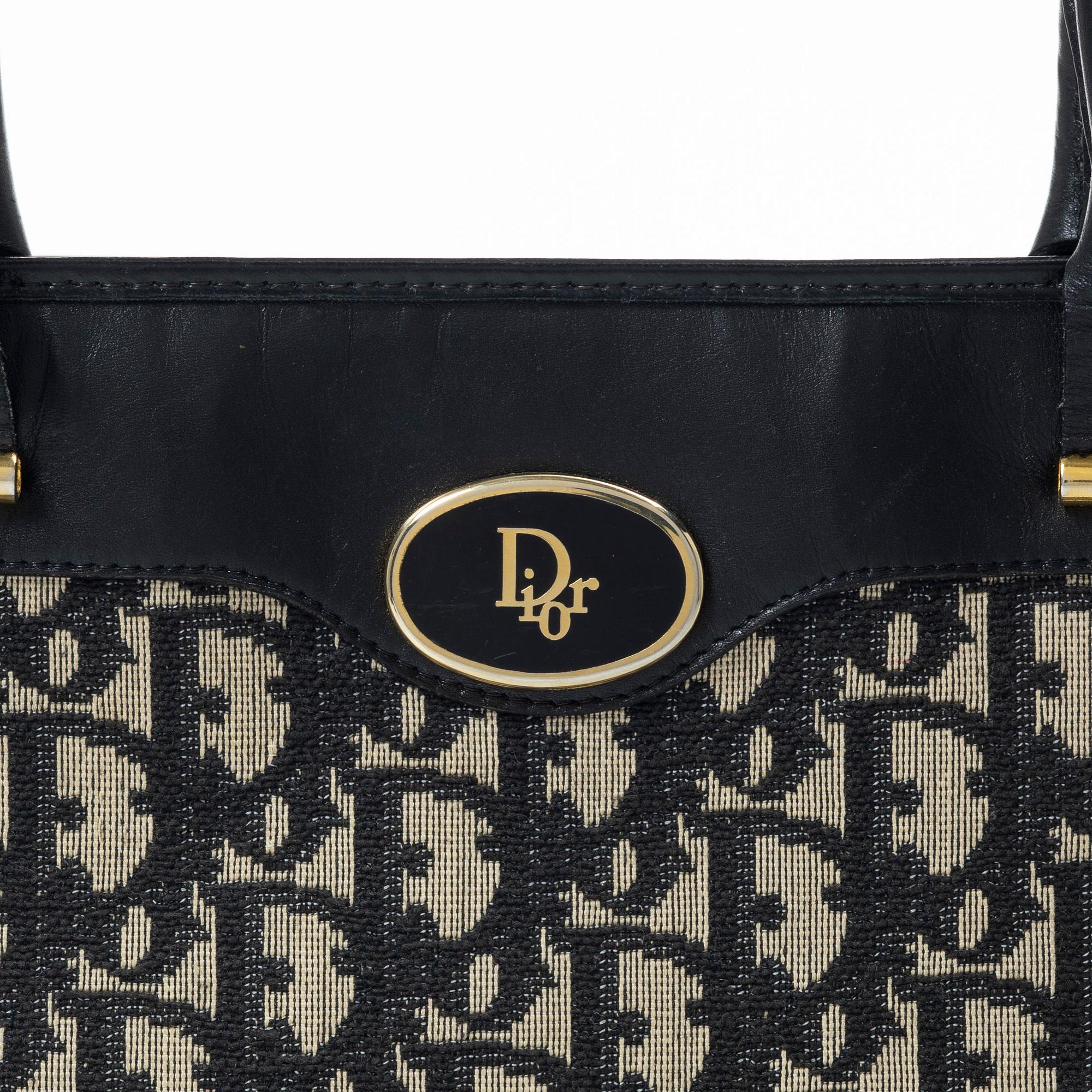 Christian Dior, väska samt portmonnä, vintage.