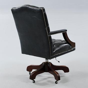 An office chair in english style, second half of the 20th century.