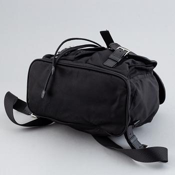 Prada, backpack.
