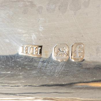 Hyam Hyams, skrin med lock, silver, London, England 1821-1822.