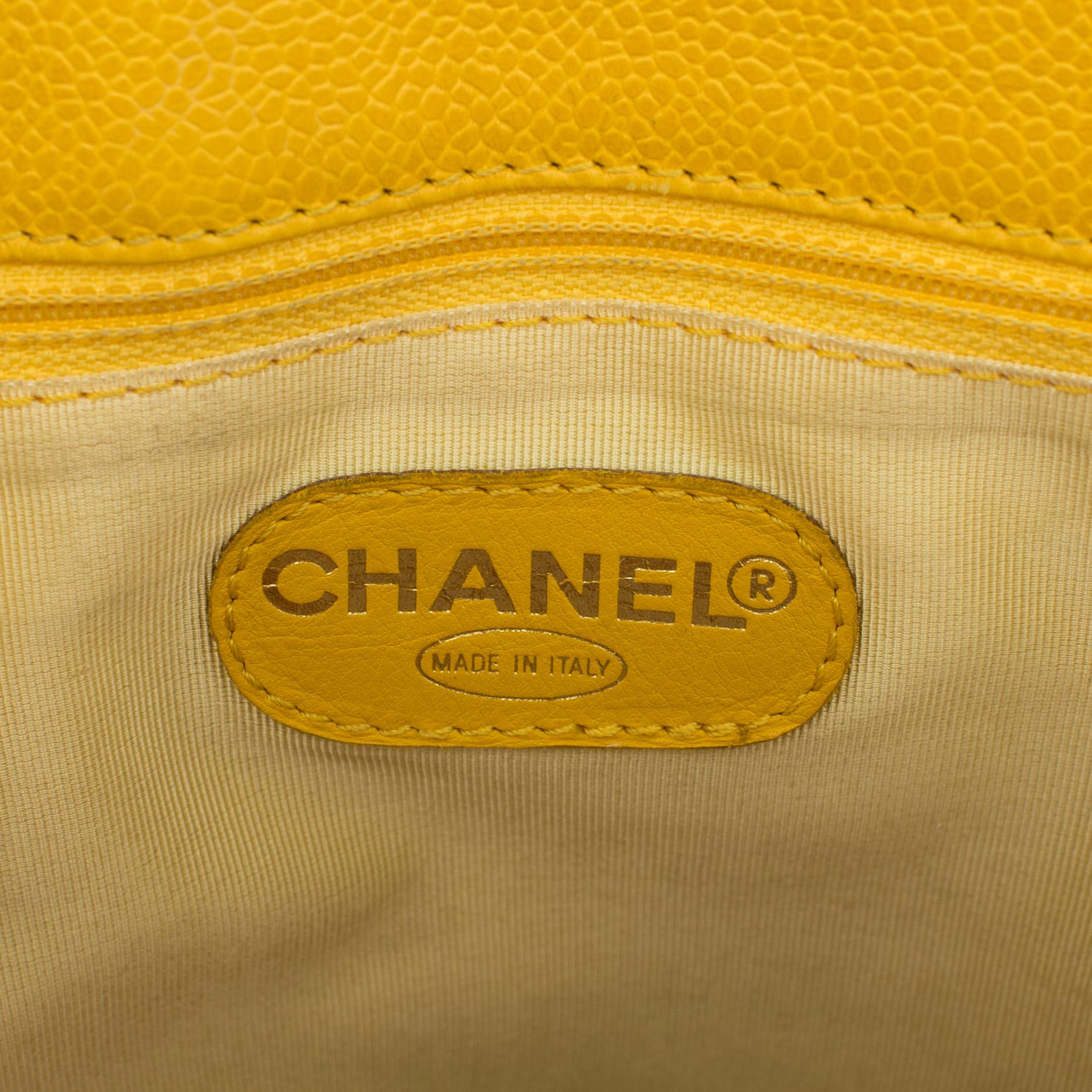 VÄSKA, Tote XL, Chanel 1997-99.
