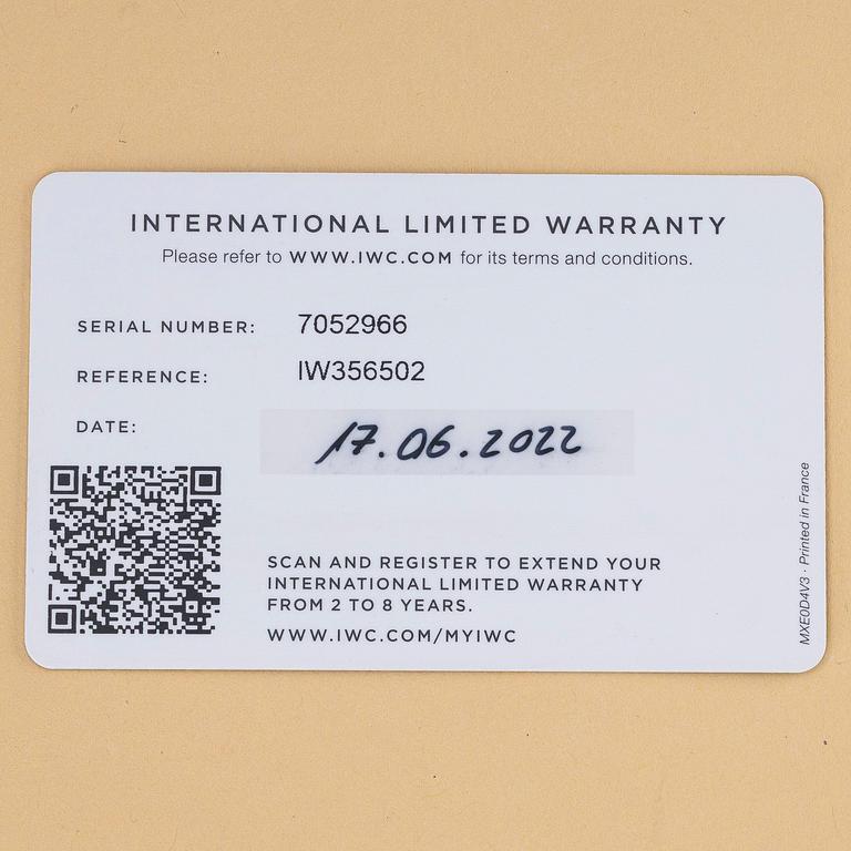 IWC, Portofino, ca 2022.