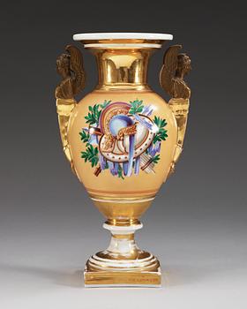 A French Empire vase, early 19th Century.