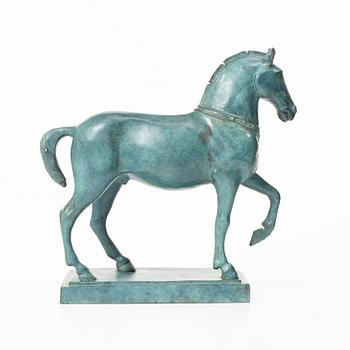 A sculpture after "The Byzantine horses / The Constantinople horses / The Venetian horses," St. Mark's Basilica.