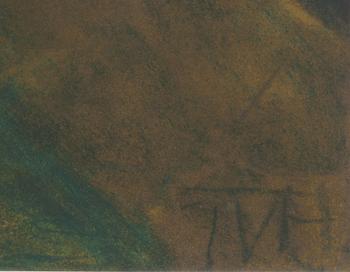 TORA VEGA HOLMSTRÖM, pastell, monogramsignerad.