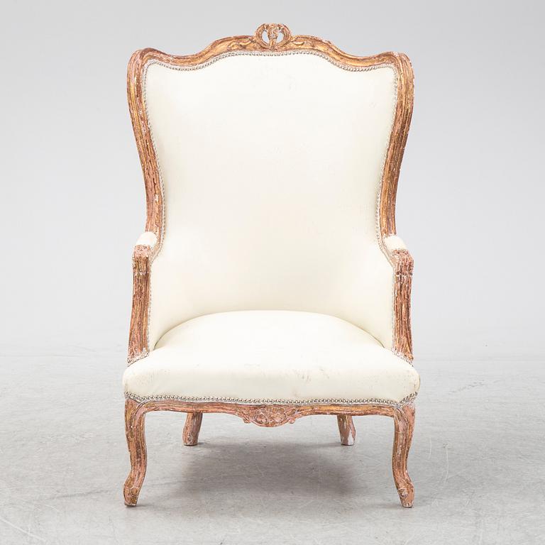 Bergère, Louis XV-stil, 1900-talets första hälft.