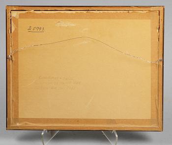 CUNO AMIET, akvarell, monogramsign CA.
