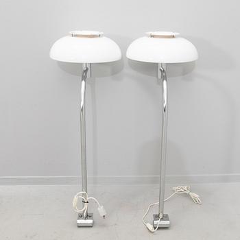 Olle Andersson, table lamps a pair "Sigma" Boréns late 20th century.
