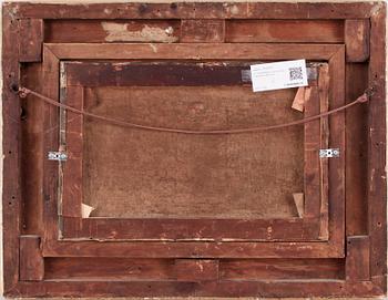 OKÄND KONSTNÄR, olja på duk, signerad M. Johansson, 1800-tal.