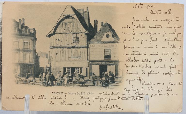 PARTI VYKORT, omkring sekelskiftet 1900.
