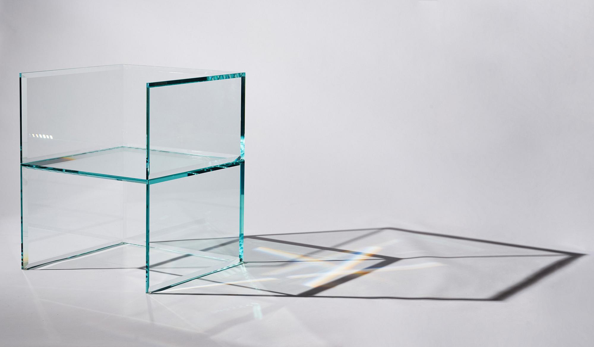 Tokujin Yoshioka, fåtölj, "Prism Chair", Glas Italia, efter 2013.