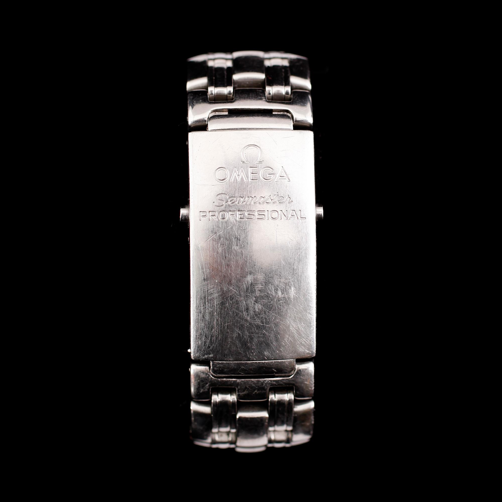 ARMBANDSUR, stål, Omega Seamaster, Professional, Chronometer 300m/1000ft.