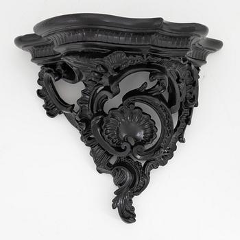 A French rococo-revival console shelf, later part of the 19th Century.