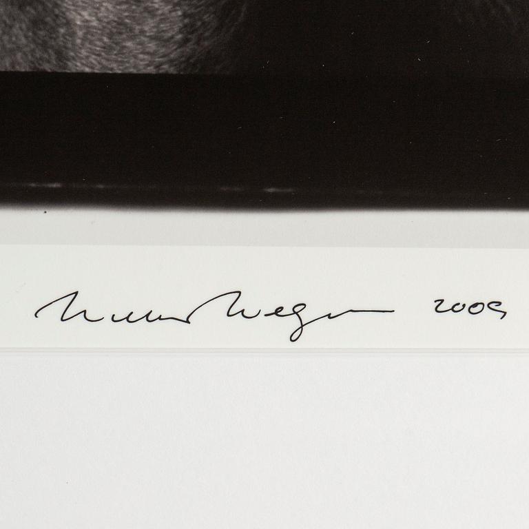 WILLIAM WEGMAN, fotografi, signerat och daterat -09.