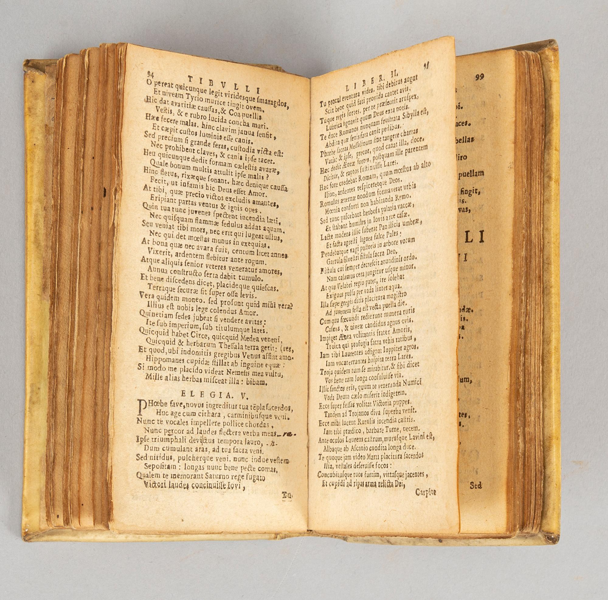 Klassiker, 1620, 1624 & 1640 (2 vol).